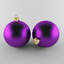 Christmas Ball Purple
